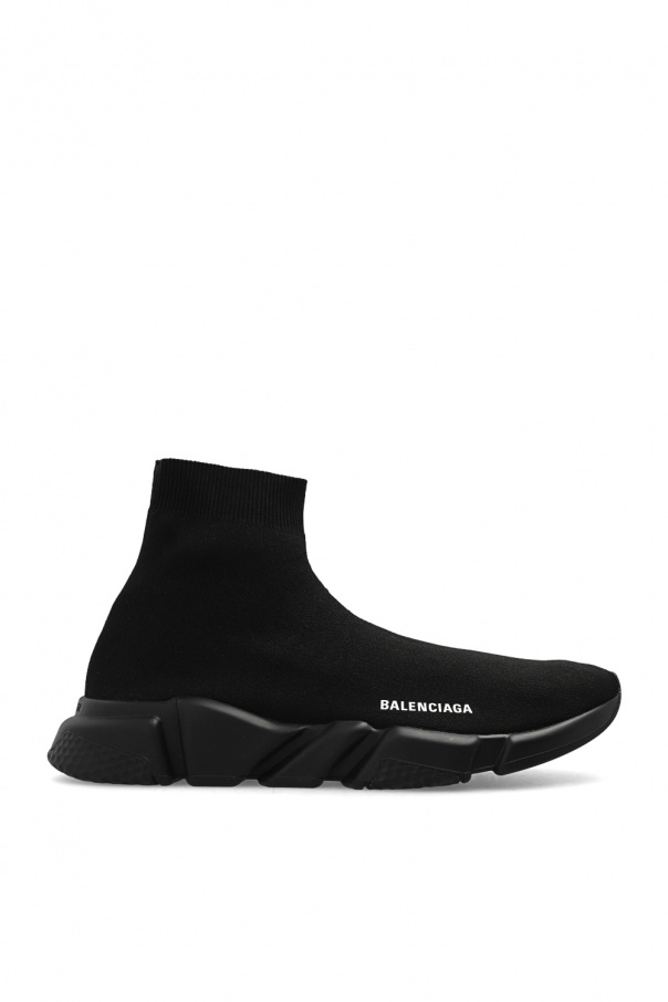 Tan balenciaga shop speed trainer